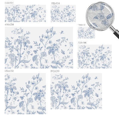 Papel de parede Estampa floral