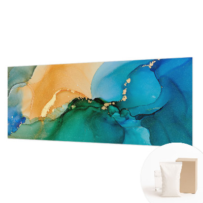 Papel de parede fotográfico Ondas coloridas