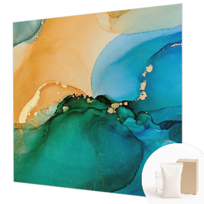 Papel de parede fotográfico Ondas coloridas