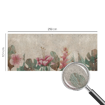 Papel de parede para sala Flora sutil