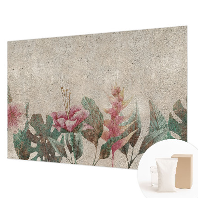 Papel de parede para sala Flora sutil
