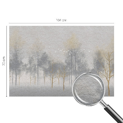 Papel de parede decorativo Harmonia da floresta