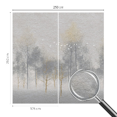 Papel de parede decorativo Harmonia da floresta