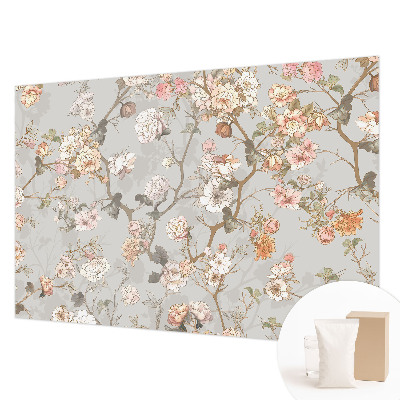 Papel de parede para quarto Padrão romântico