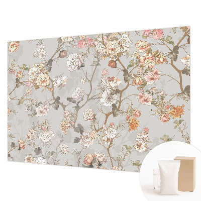 Papel de parede para quarto Padrão romântico