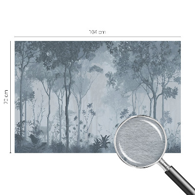 Mural de fotos na parede Misticismo da floresta