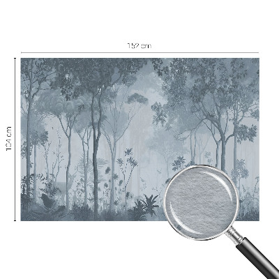 Mural de fotos na parede Misticismo da floresta