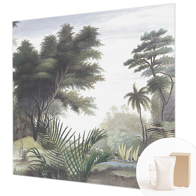 Papel de parede para sala Paisagem exótica