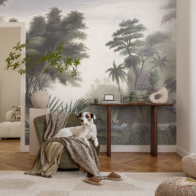 Papel de parede para sala Paisagem exótica