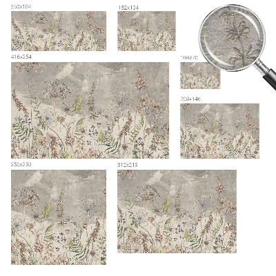 Papel de parede fotográfico Plantas silvestres