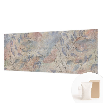 Papel de parede para sala Folhas abstratas