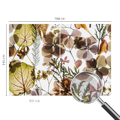 Papel de parede para quarto Composição natural