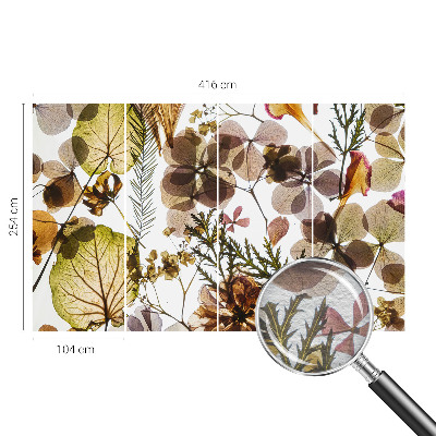 Papel de parede para quarto Composição natural