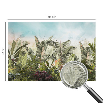 Papel de parede decorativo Paraíso tropical