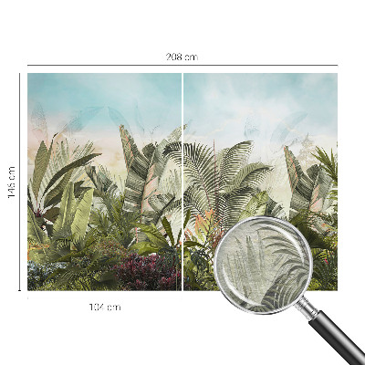 Papel de parede decorativo Paraíso tropical