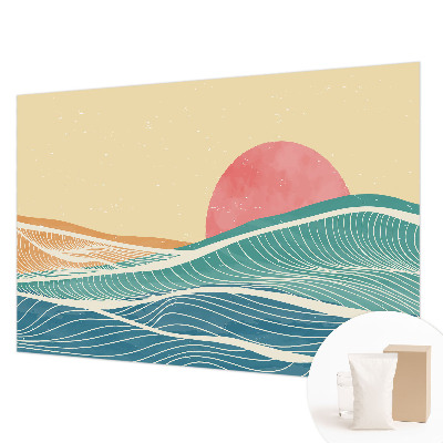 Mural de parede Ondas do mar