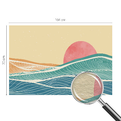 Mural de parede Ondas do mar