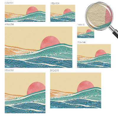 Mural de parede Ondas do mar