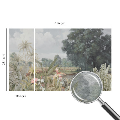 Fotomural Paisagem exótica