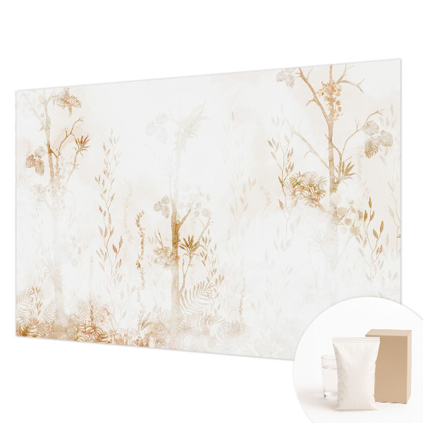 Papel de parede para sala Elegância botânica