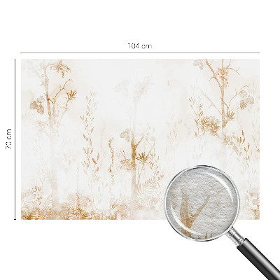 Papel de parede para sala Elegância botânica