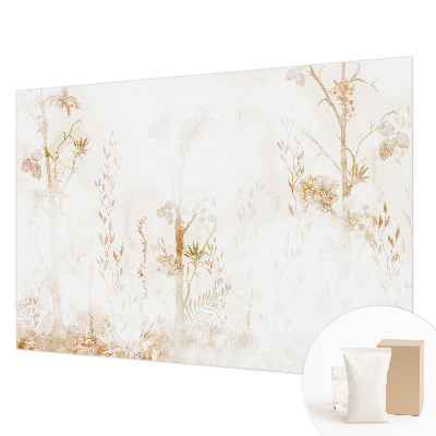 Papel de parede para sala Elegância botânica