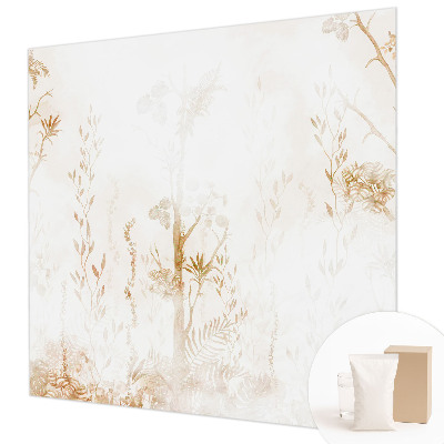 Papel de parede para sala Elegância botânica