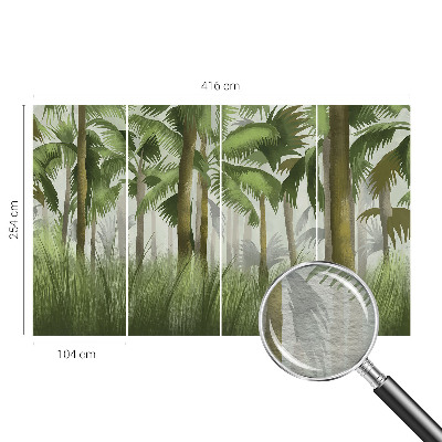 Papel de parede para quarto Floresta tropical
