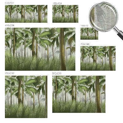 Papel de parede para quarto Floresta tropical