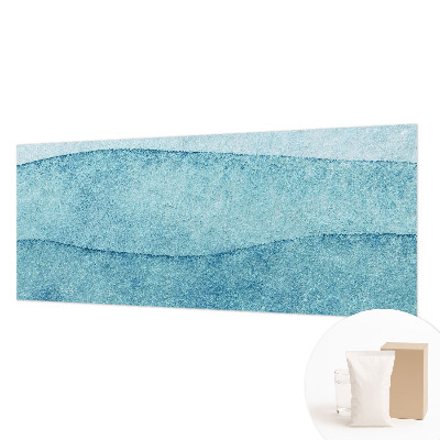 Papel de parede decorativo Ondas azuis