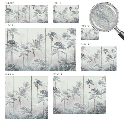 Papel de parede para sala Paisagem tropical