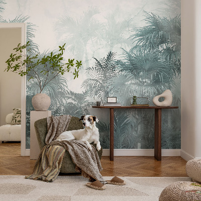 Papel de parede para quarto Verde exótico