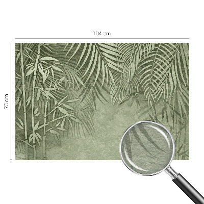 Papel de parede decorativo Paraíso de bambu