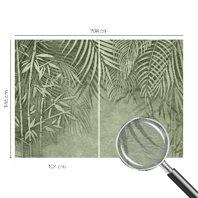Papel de parede decorativo Paraíso de bambu