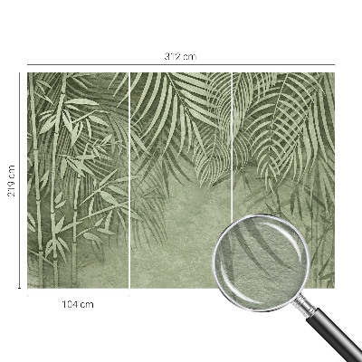 Papel de parede decorativo Paraíso de bambu