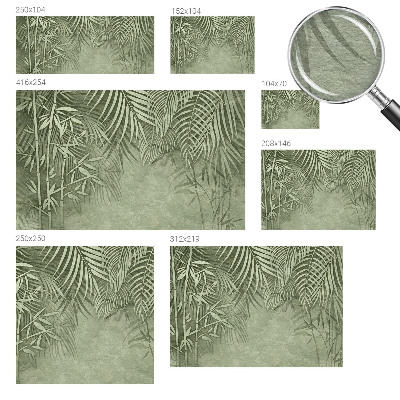 Papel de parede decorativo Paraíso de bambu