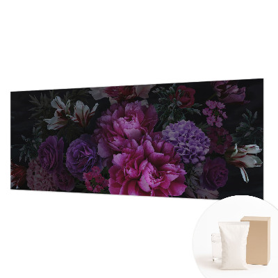Mural de fotos na parede Elegância floral