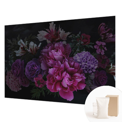 Mural de fotos na parede Elegância floral