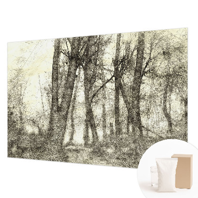 Papel de parede para sala Melancolia da Floresta