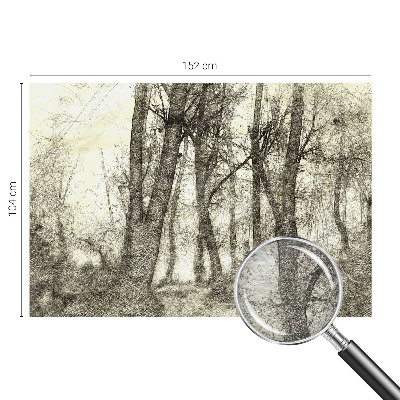 Papel de parede para sala Melancolia da Floresta