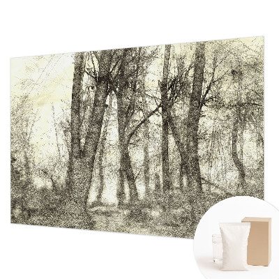 Papel de parede para sala Melancolia da Floresta