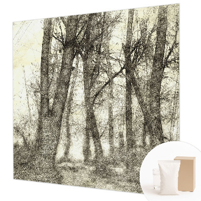 Papel de parede para sala Melancolia da Floresta