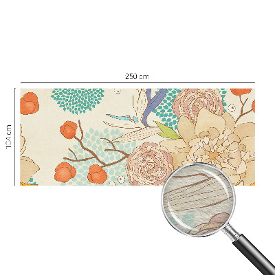 Papel de parede para quarto Fantasia floral