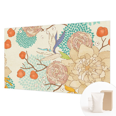 Papel de parede para quarto Fantasia floral