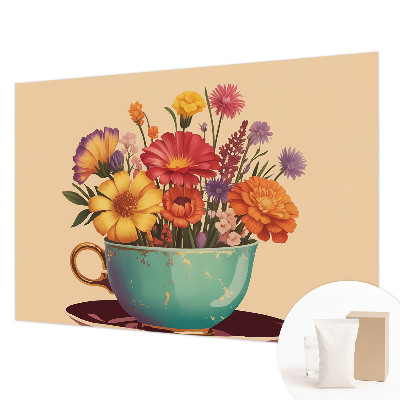 Papel de parede fotográfico Um buquê colorido