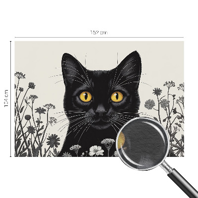 Papel de parede para sala Flores de gato