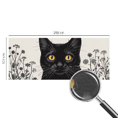 Papel de parede para sala Flores de gato