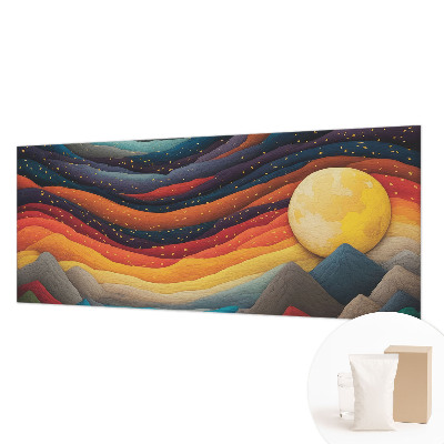 Papel de parede para quarto Montanhas coloridas