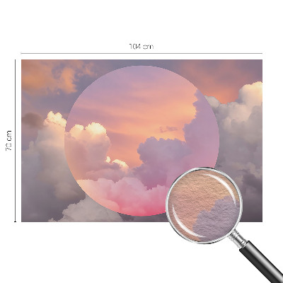 Papel de parede decorativo Nuvens etéreas