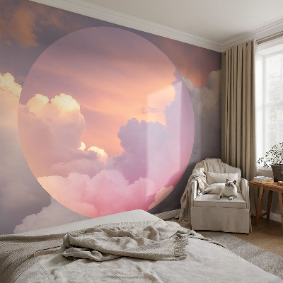 Papel de parede decorativo Nuvens etéreas